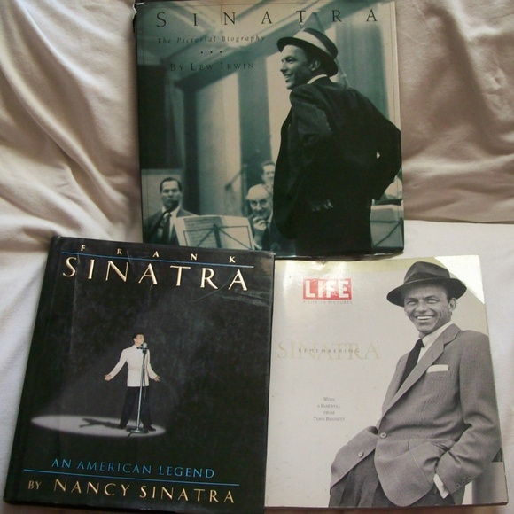 Frank Sinatra Book Lot - 3 Titles (2 Hardcover) - Picture 1 of 1